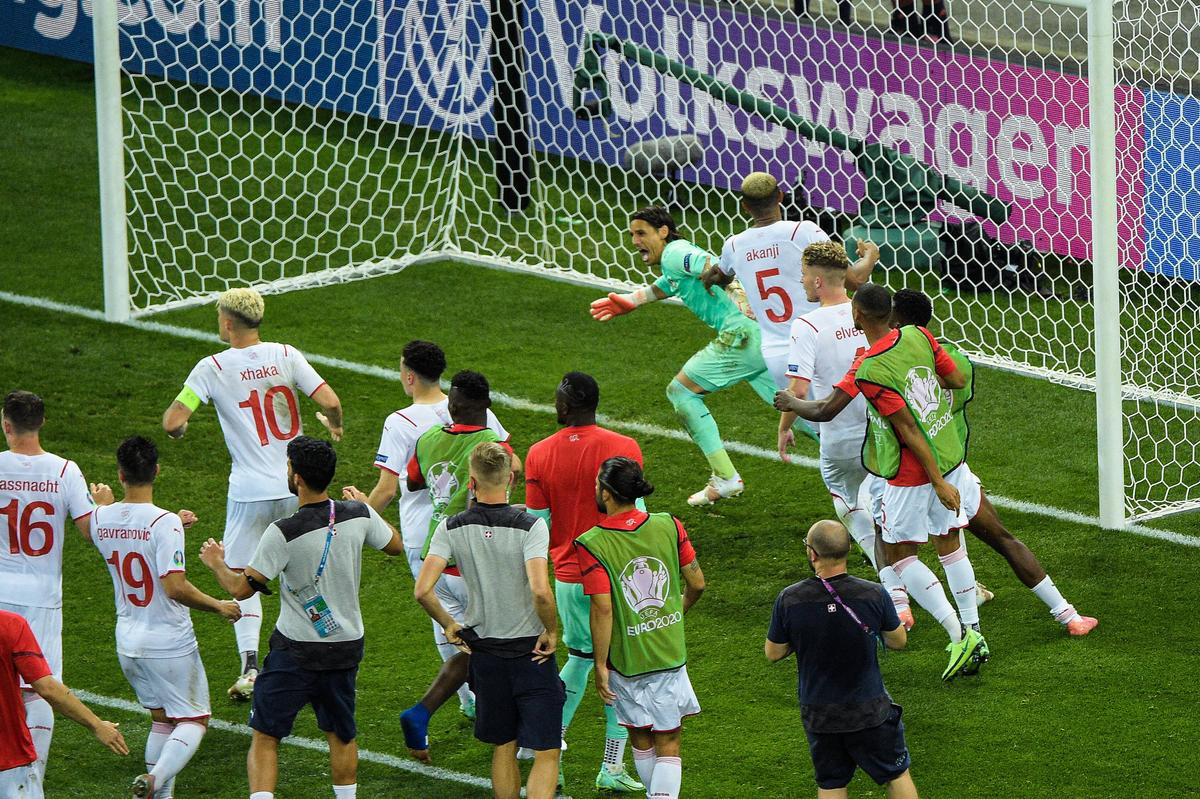 Tristețe și bucurie după Franța - Elveția pe Arena Națională // FOTO: Imago & Guliver/GettyImages