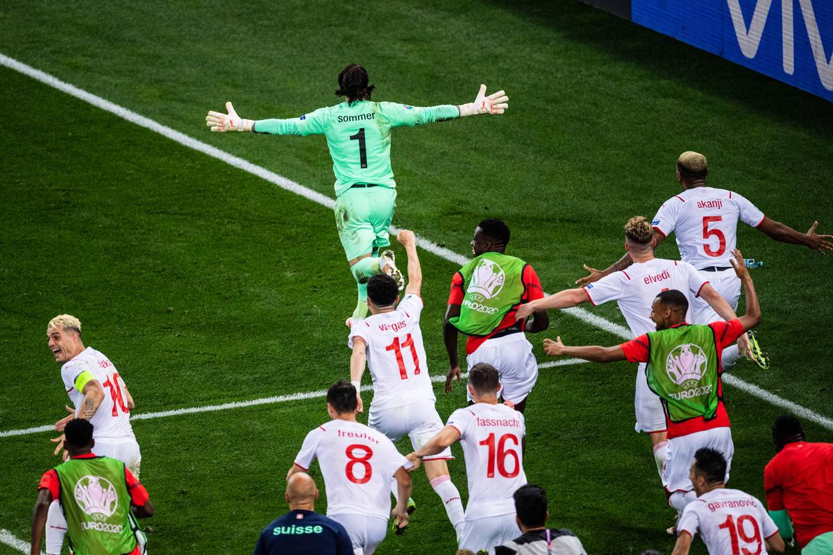 Tristețe și bucurie după Franța - Elveția pe Arena Națională // FOTO: Imago & Guliver/GettyImages