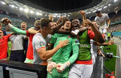 Bucurie vs. tristețe » Imaginile serii pe Arena Națională după thriller-ul dintre Franța și Elveția