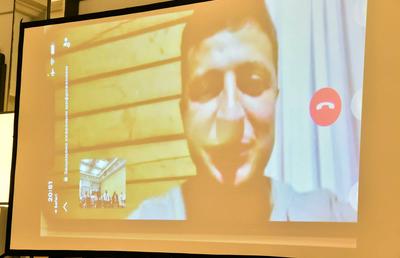 Surpriză la nivel înalt: președintele a intrat pe Skype să-i încurajeze înainte de optimi!