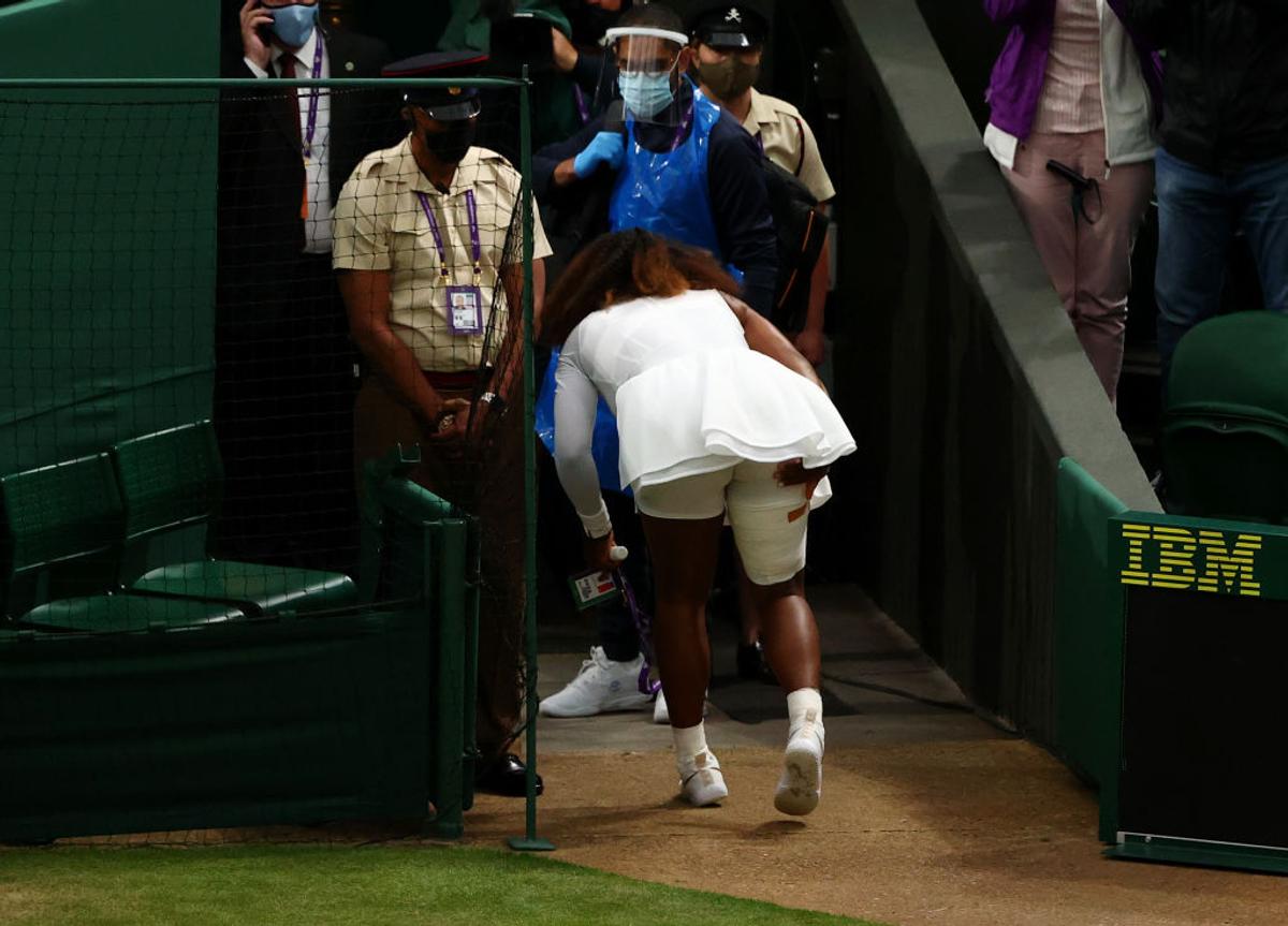 Serena Williams a abandonat în primul meci de la Wimbledon!