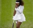 Serena Williams a abandonat în primul meci de la Wimbledon! Imagini dureroase: s-a prăbușit în genunchi și a început să plângă