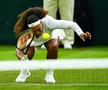 Serena Williams a abandonat în primul meci de la Wimbledon! Imagini dureroase: s-a prăbușit în genunchi și a început să plângă