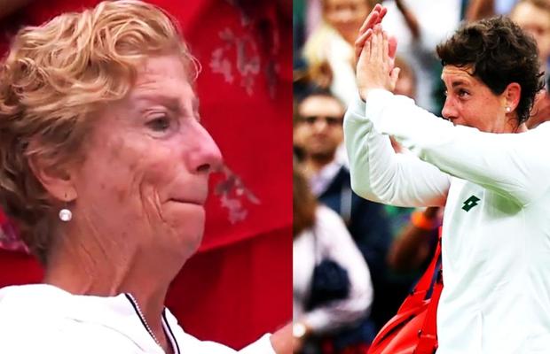 „Cred că e mândră de mine!” » Scene emoționante: Carla Suarez Navarro și-a luat adio de la Wimbledon, sub privirile mamei sale. Iberica a cedat la conferință