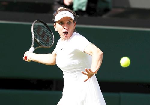 Simona Halep - Kirsten Flipkens este capul de afiș din turul 2 de la Wimbledon 2022, foto: Imago