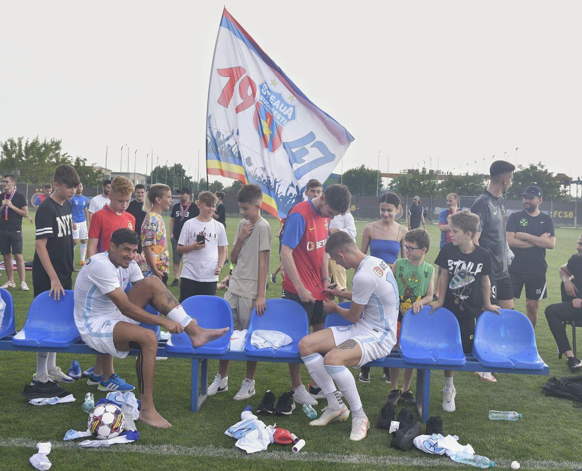 FCSB - FC Sfântul Gheorghe 6-0 » Vicecampioana României se distrează în primul amical al verii