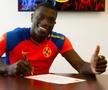Joyskim Dawa, la prezentarea ca jucător al FCSB