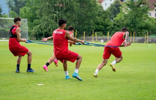Dinamo în cantonamentul din Slovenia / FOTO: facebook.com/DinamoBucurestiOfficial