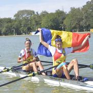 Ultimul titlu mondial cucerit împreună de Gianina Beleagă și Ionela Cozmiuc a fost în 2018 la Plovdiv FOTO Cristi Preda