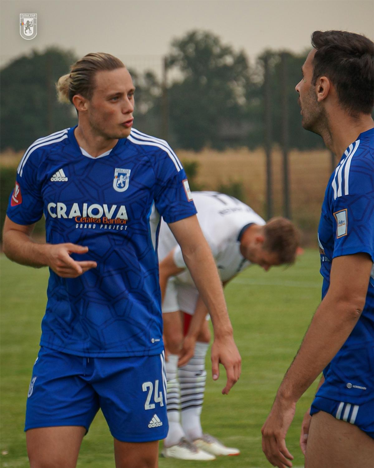 Cum s-a descurcat FCU Craiova în primul amical al verii » Fotbalist nou în echipa oltenilor