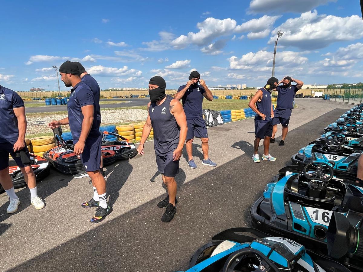 Naționala României de rugby la karting