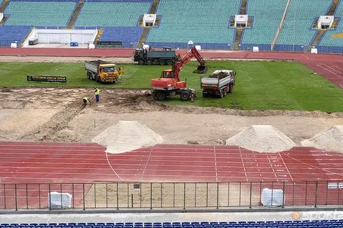 Se lucrează de zor la Sofia înainte de CSKA 1948 - FCSB // sursă foto: sportal.bg