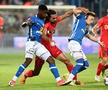 Andrea Compagno, al doilea de la stânga la dreapta, în Farul - FCSB // foto: Imago Images