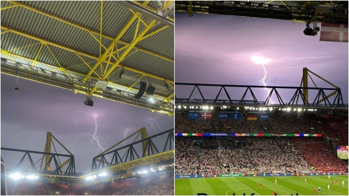 Imagini apocaliptice la Germania - Danemarca de la Euro 2024