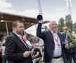 Sven-Goran Eriksson, premiat pe 1 iunie, înaintea partidei dintre Degerfors IF (echipa la care și-a început cariera ca asistent) și Utsiktens BK / Foto: Imago
