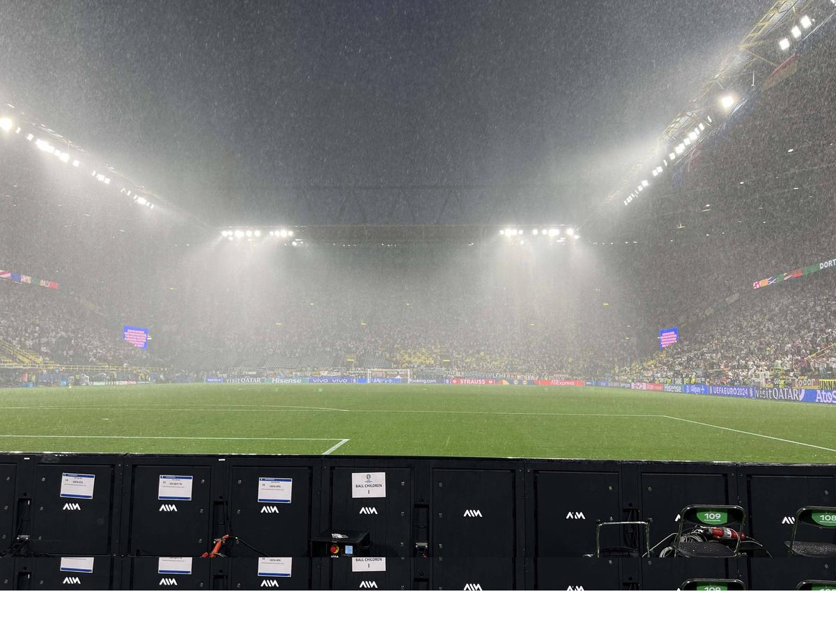 Imagini apocaliptice la Germania - Danemarca de la Euro 2024