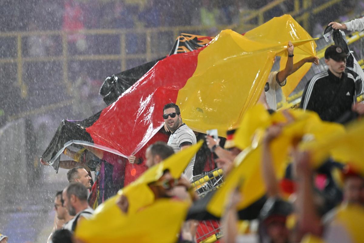 Imagini apocaliptice la Germania - Danemarca de la Euro 2024