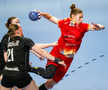Diana Lixăndroiu în meciul România - Olanda Campionatul Mondial de handbal tineret 2024 Foto: IHF
