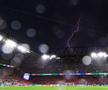 Germania - Danemarca, din optimile Campionatului European din Germania a fost întrerupt în prima repriză, la scorul de 0-0, după ce o furtună puternică a pus stăpânire pe Dortmund.