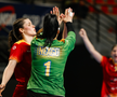 Handbalistele române în meciul România - Egipt - Campionatul Mondial de handbal tineret 2024 Foto: IHF