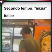 Repriza secundă: *începe*. Italia: La revedere