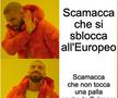 Scamacca care se deblochează la Euro. Scamacca nu atinge nicio minge cu Elveția.