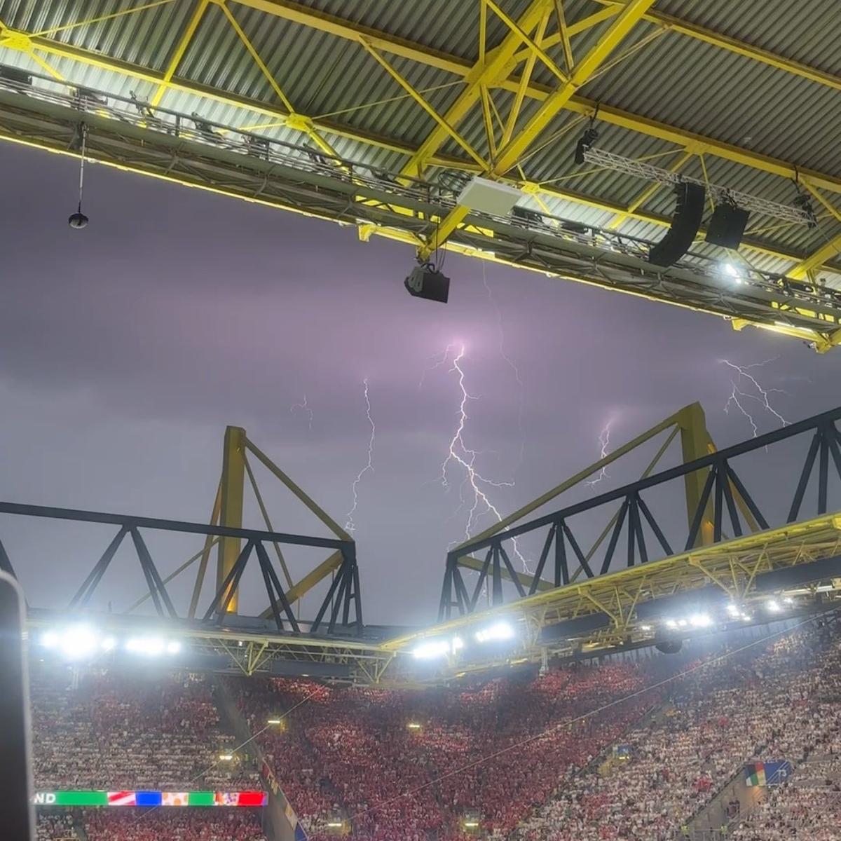 Imagini apocaliptice la Germania - Danemarca de la Euro 2024