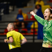 Ioana Niță în meciul România - Egipt - Campionatul Mondial de handbal tineret 2024 Foto: IHF
