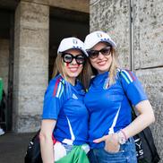 Explozie de frumusețe și culoare în tribune la Elveția - Italia / FOTO: Imago