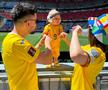 A cucerit internetul! Cel mai mic suporter român de la Euro 2024 e nepotul lui George Pușcaș