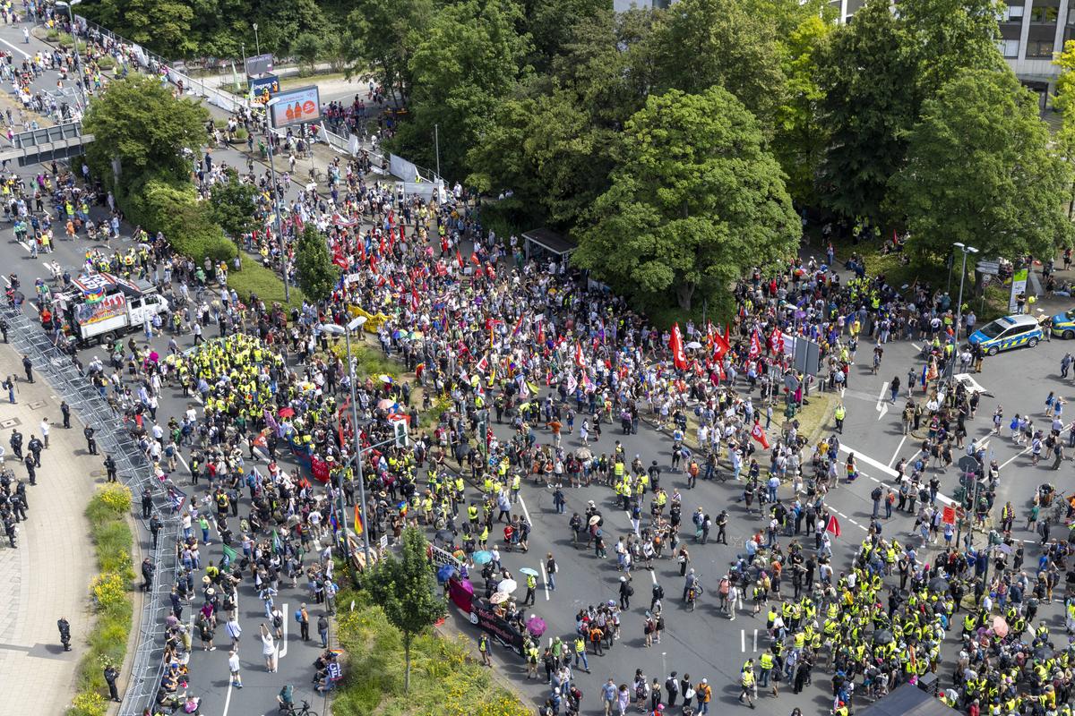 Protest Germania, 29 iunie 2024
