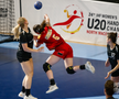 Anamaria Grigore în meciul România - Olanda - Campionatul Mondial de handbal tineret 2024 Foto: IHF