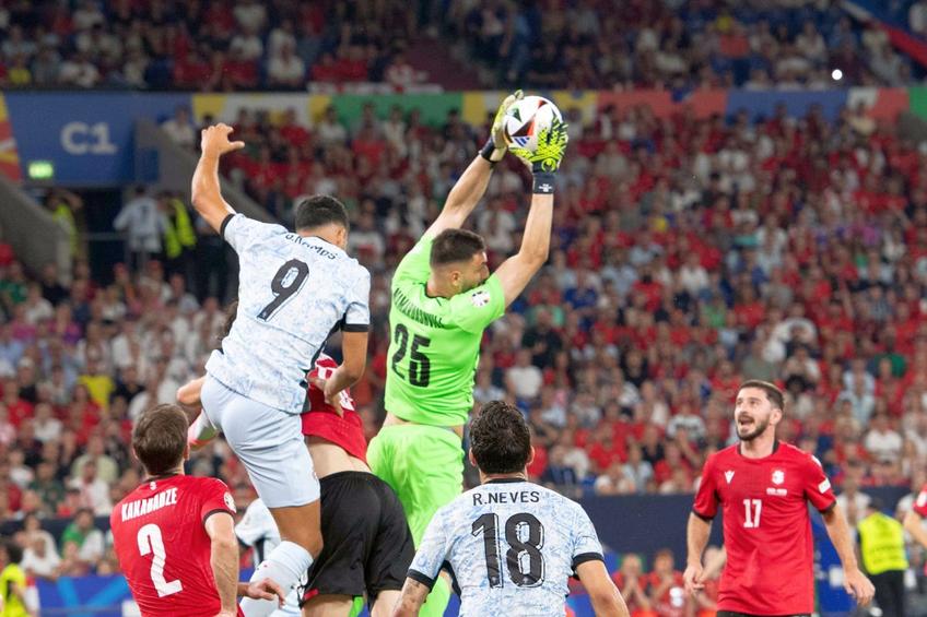 Giorgi Mamardashvili are cele mai bune cifre dintre portarii de la Euro 2024 / Foto: Imago