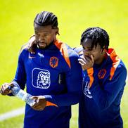 Georginio Wijnaldum, concurând la freză cu Jeremie Frimpong / Foto: Imago
