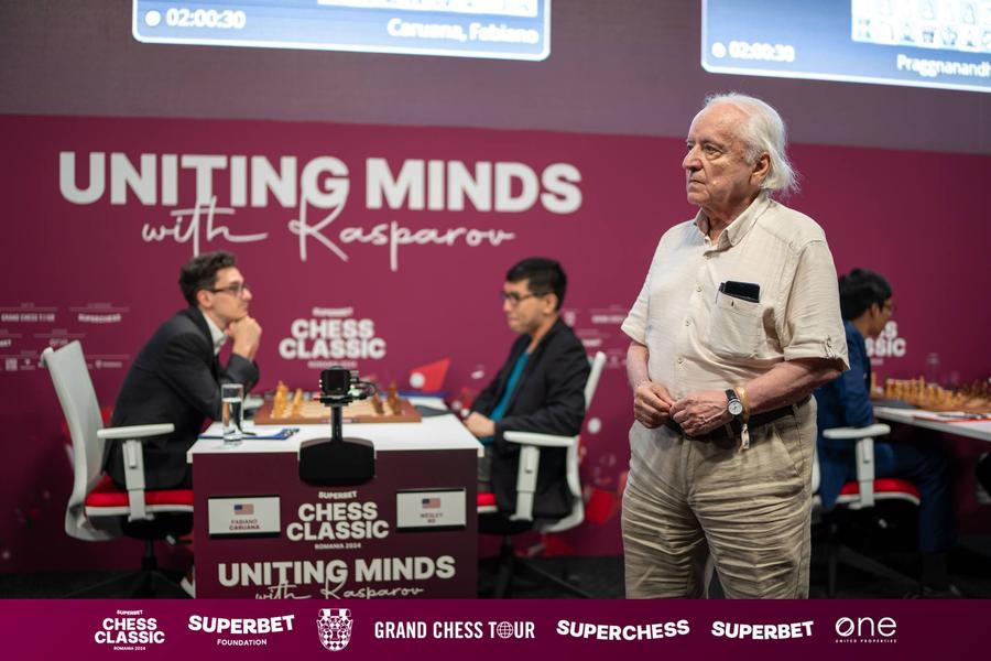 A doua rundă a Superbet Chess Classic România 2024 s-a încheiat cu o singură victorie și patru remize