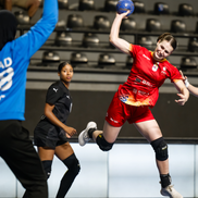 Anamaria Grigore în meciul România - Egipt - Campionatul Mondial de handbal tineret 2024 Foto: IHF