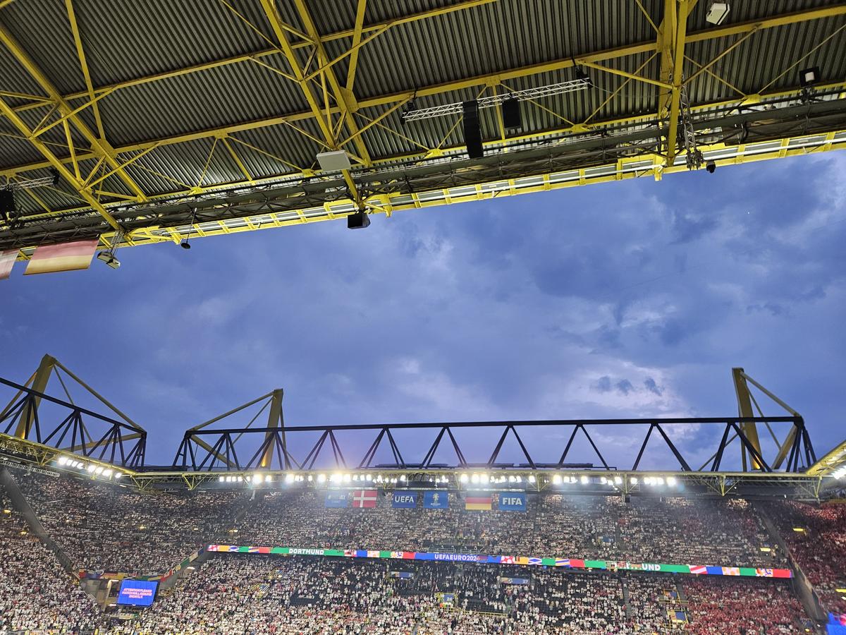 Imagini apocaliptice la Germania - Danemarca de la Euro 2024