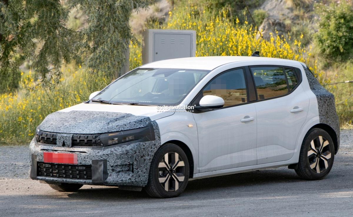 Imagini cu noua Dacia Sandero