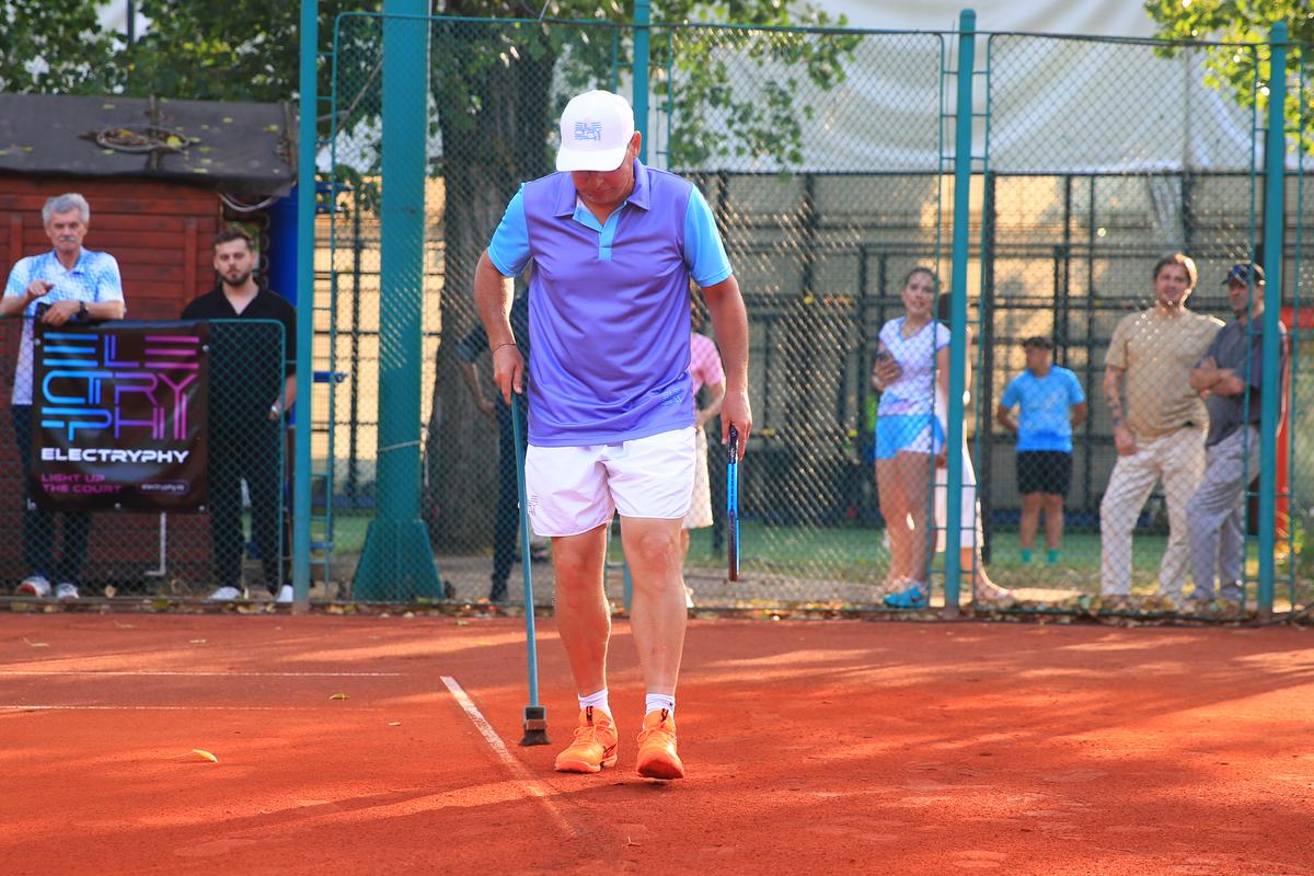Eveniment lansare echipament de tenis Electryphy