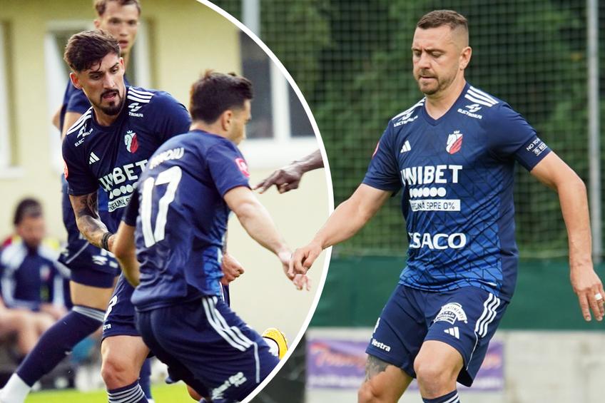 Alexandru Albu (stânga) și Andrei Miron au avut un conflict aprins în cantonamentul din Austria al celor de la FC Botoșani
