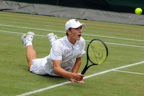 Oliver Tarvet, locul 719 ATP, în premieră pe tabloul principal la un Grand Slam / foto: Imago