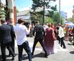 Kira Hagi a ajuns la biserica pentru slujba religioasa. Foto Ionuț Iordache (GSP.RO)