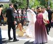 Kira Hagi a ajuns la biserica pentru slujba religioasa. Foto Ionuț Iordache (GSP.RO)
