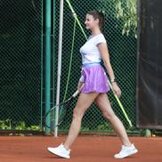 Prezentarea echipamentului de tenis Electryphy FOTO: Ionuţ Iordache (GSP)