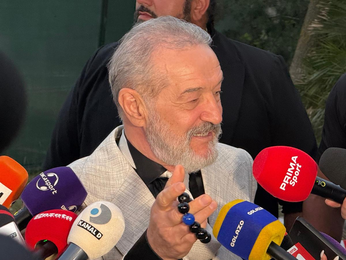 Cum a apărut Gigi Becali la nunta cuplului Kira Hagi - Thomas Ferfelis: „Am inima nebună, îmi vine să dansez!”