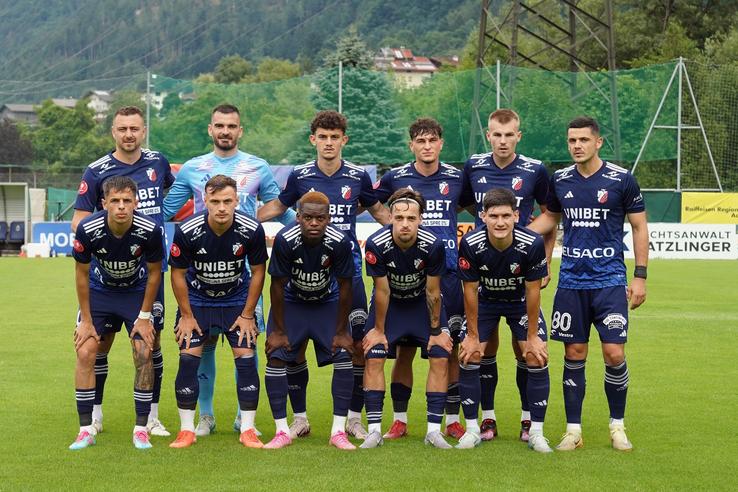 Imagini din meciul amical dintre Jablonec - FC Botoșani. Foto: Facebook Botoșani