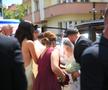 Kira Hagi a ajuns la biserica pentru slujba religioasa. Foto Ionuț Iordache (GSP.RO)