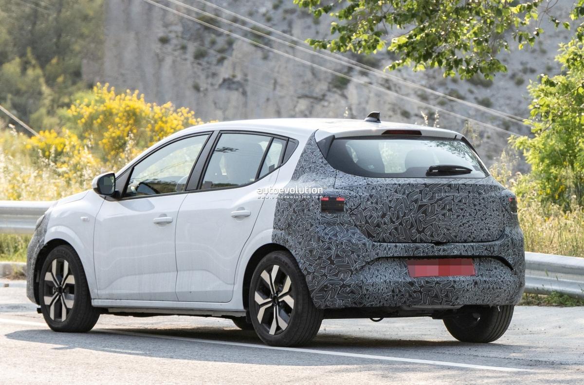 Imagini cu noua Dacia Sandero