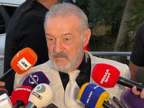 Gigi Becali, la nunta dintre Kira Hagi și Thomas Ferfelis