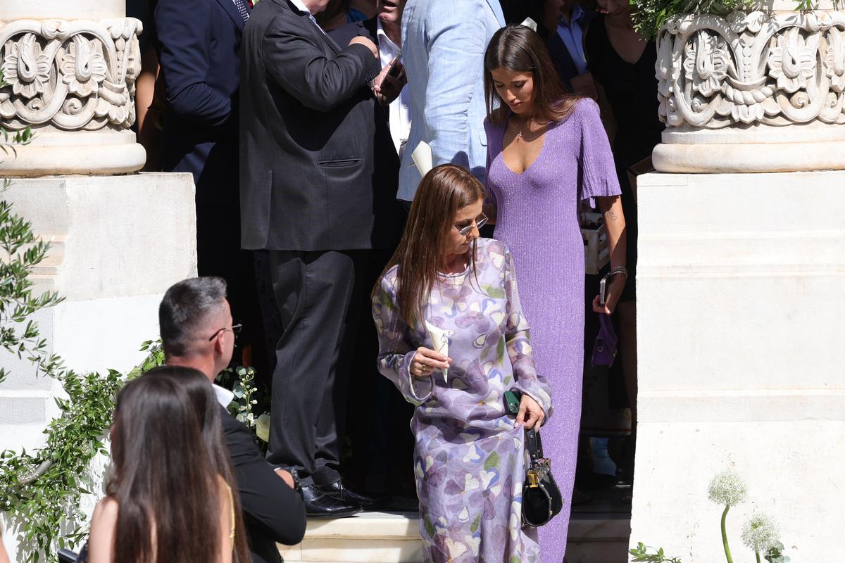 Imagini după cununia religioasă a Kirei Hagi cu Thomas Ferfelis